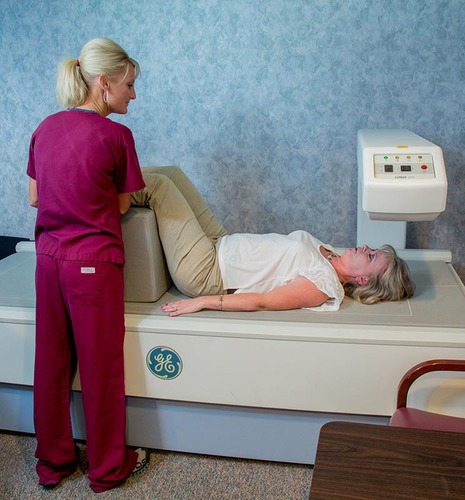 Positioning a patient for scanning